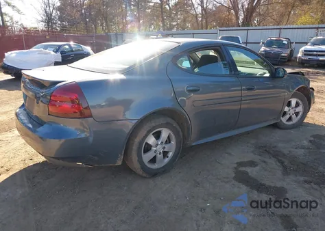 2007 Pontiac Grand Prix z USA, uszkodzony, nr VIN 2G2WP552X71111137